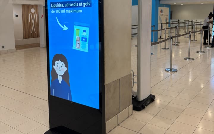 Totems à l'aéroport de La Tontouta pour la CCI